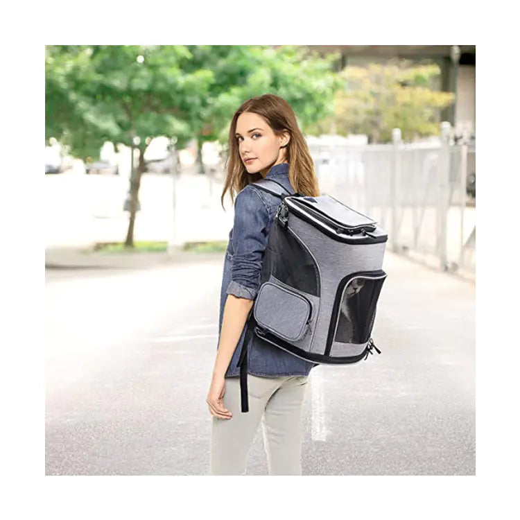 Portable Expandable Pet Backpack for Cats and Dogs - Store Deals